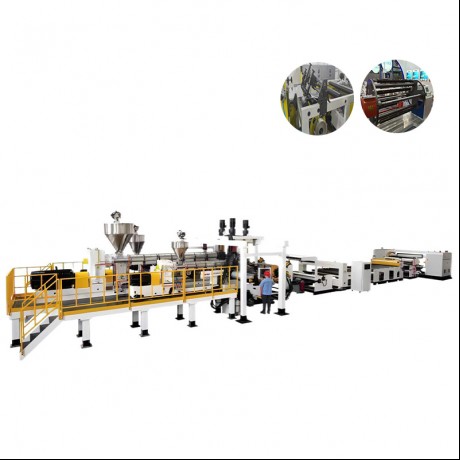 PP/PE Solar Photovoltaic Cell Backsheet Ekstrudering Machine