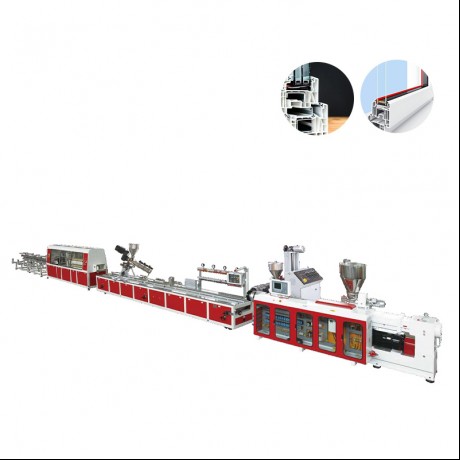 JWELL PVC-vinduer High Speed ​​Profile Extrusion Line