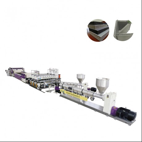 PP hul bygningsmalplate One mold dobbel ut ekstruderingslinje