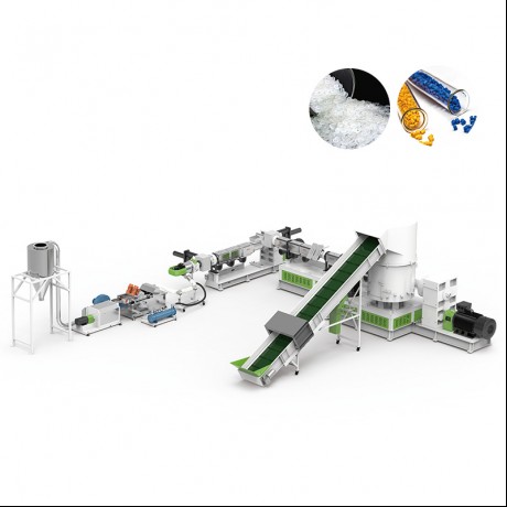 JWP tre-maskin integrert pelletiseringsmaskin