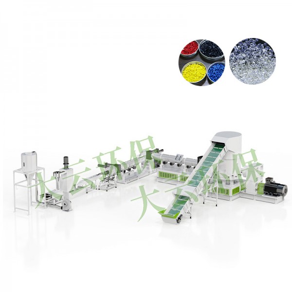 Jwell Three Machine Integrert resirkuleringspelletiseringsmaskin