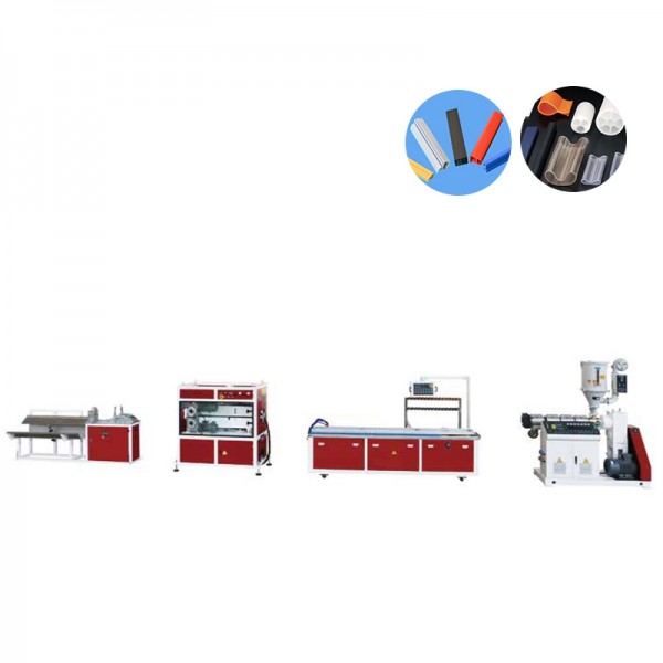 JWELL PVC PP PE PC ABS Liten profil ekstruderingslinje